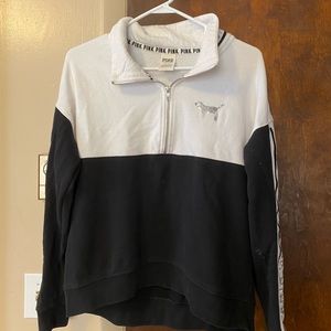 Pink Victoria’s Secret Quarter Zip